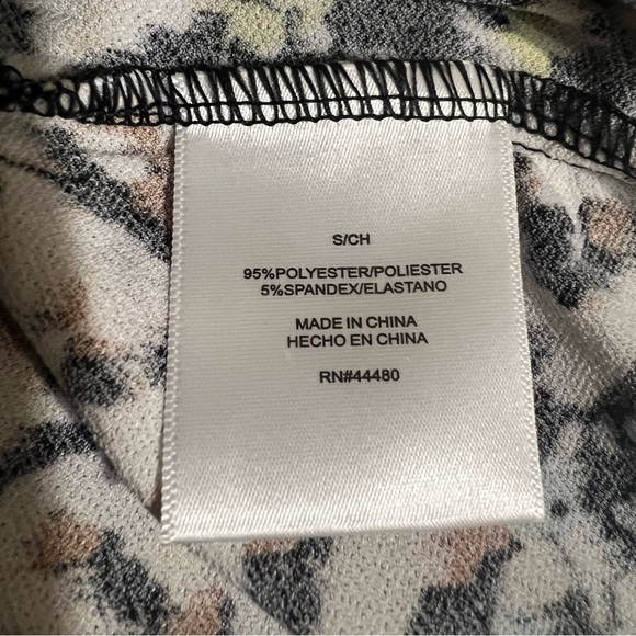 Christian Siriano multi color animal print v neck dress size small - Picture 7 of 9